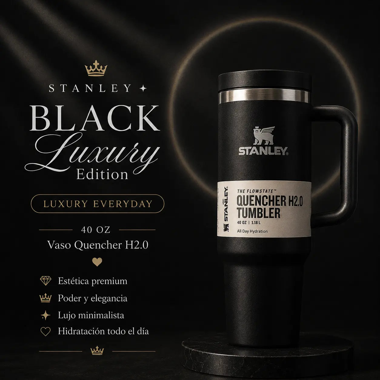 STANLEY BLACK EXECUTIVE EDITION 40oz 🖤