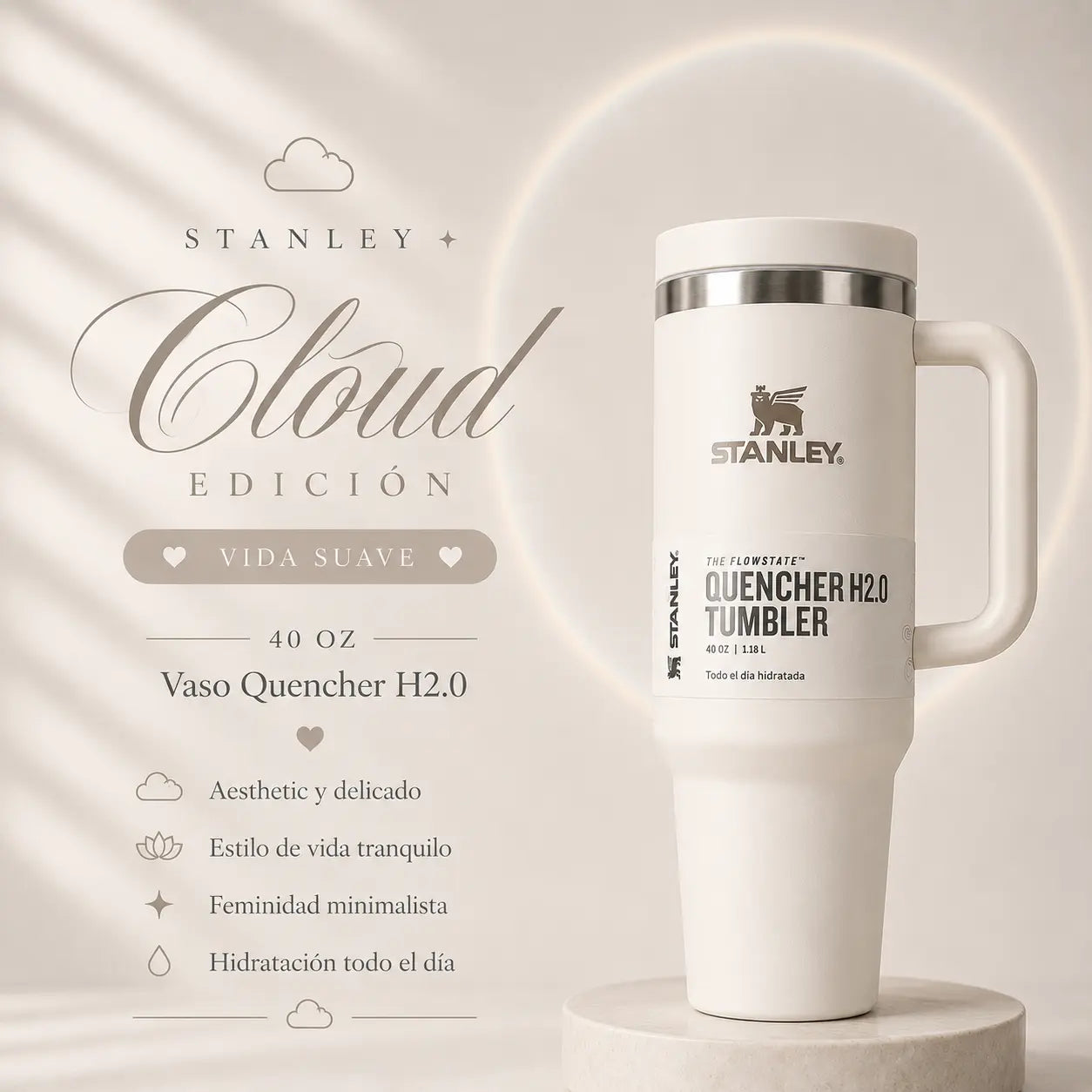 STANLEY CLOUD EDITION 40oz 🤍