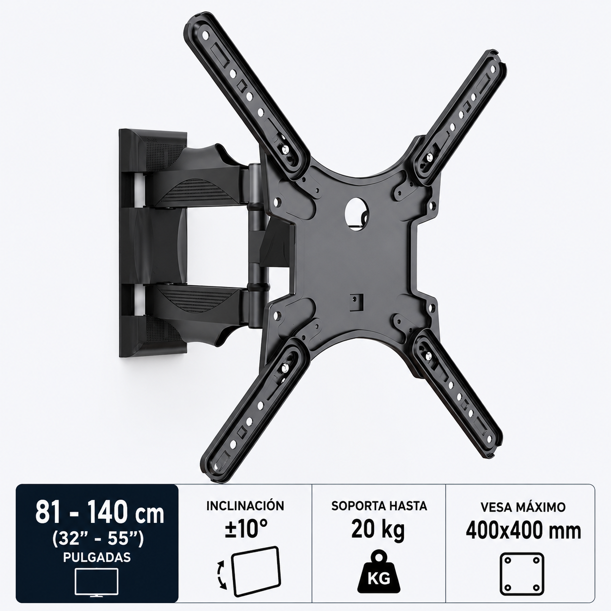 TVStand Pro™ | Ajusta tu TV fácil y seguro