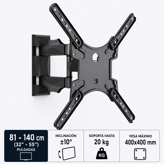 TVStand Pro™ | Ajusta tu TV fácil y seguro