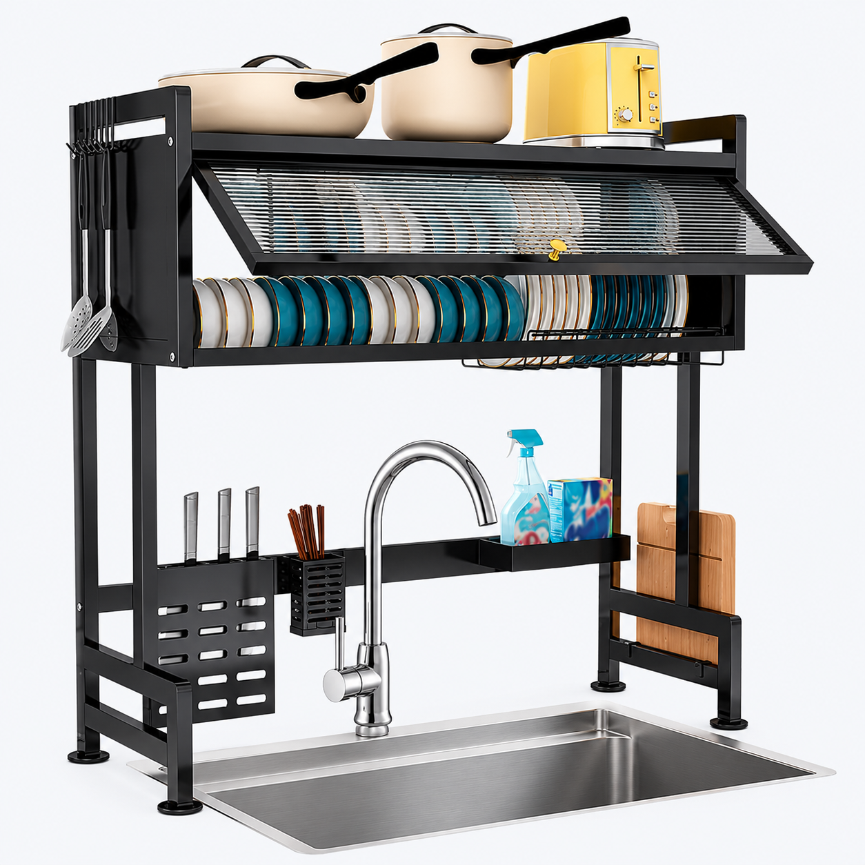 AquaRack™ | Cocina organizada y elegante al instante