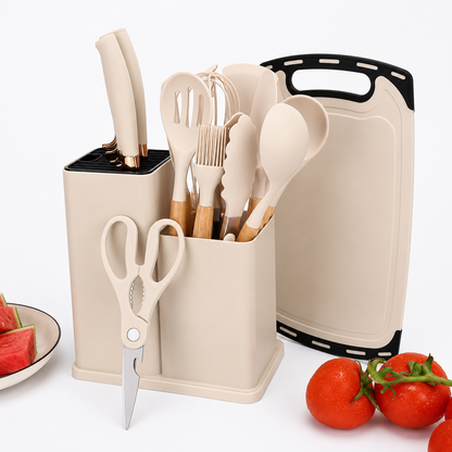 Set Utensilios Cocina 19 Piezas Completo