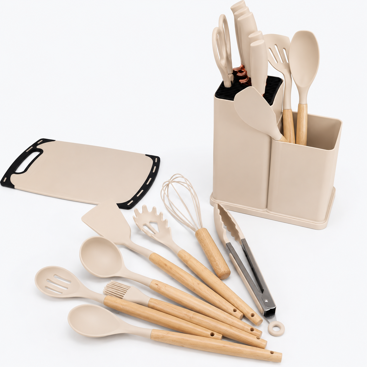 Set Utensilios Cocina 19 Piezas Completo