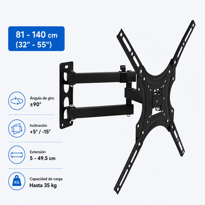 TVStand Pro™ | Ajusta tu TV fácil y seguro