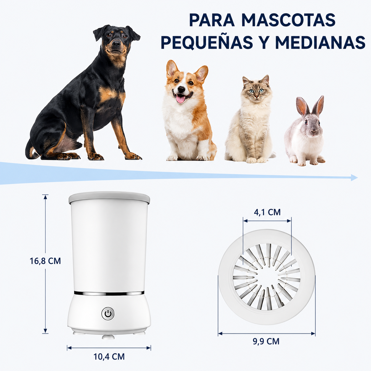 PawCleaner 360™ | Patas limpias antes de entrar a casa
