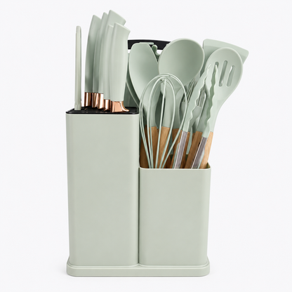 Set Utensilios Cocina 19 Piezas Completo