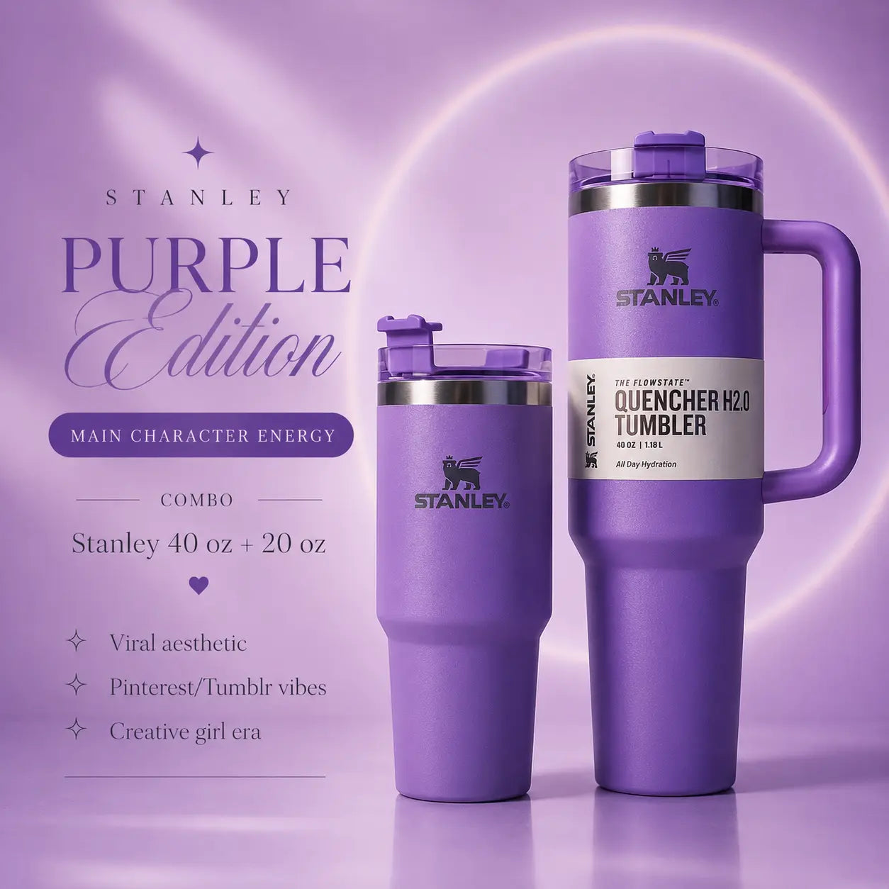 COMBO STANLEY PURPLE EDITION 💜