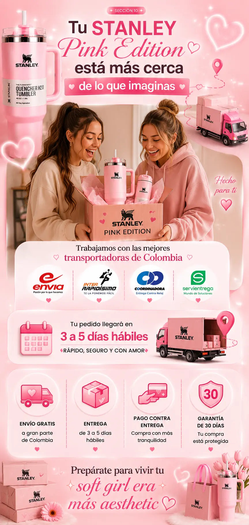 COMBO STANLEY PINK EDITION 💖