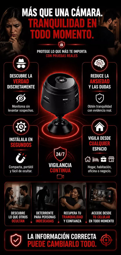 Promo 2x1 GhostCam | Vigila tu hogar desde cualquier lugar