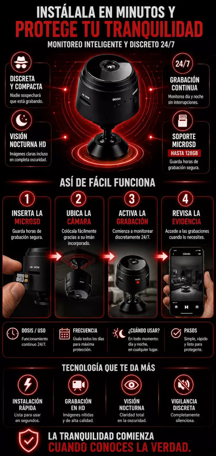 Promo 2x1 GhostCam | Vigila tu hogar desde cualquier lugar