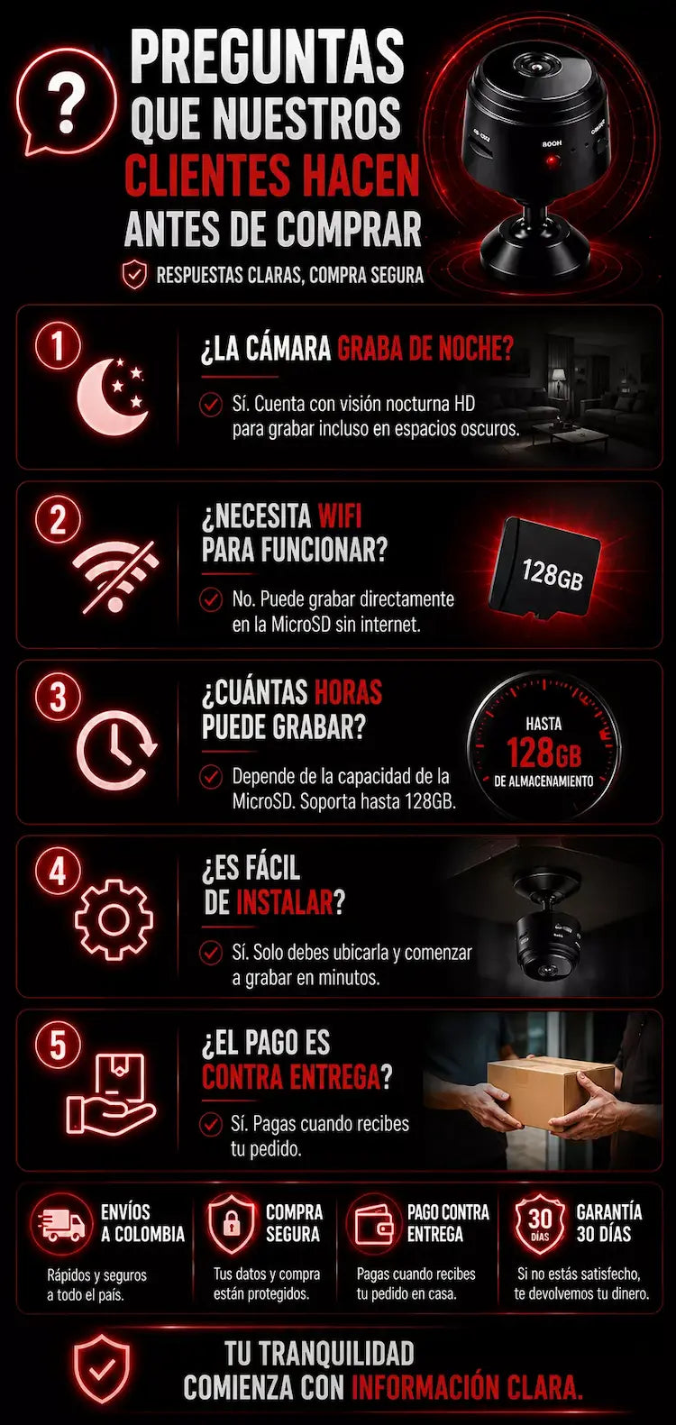 Promo 2x1 GhostCam | Vigila tu hogar desde cualquier lugar