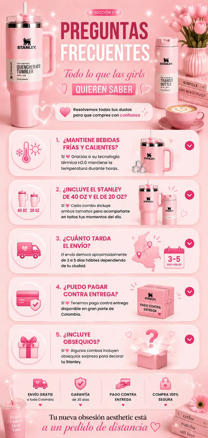 COMBO STANLEY PINK EDITION 💖