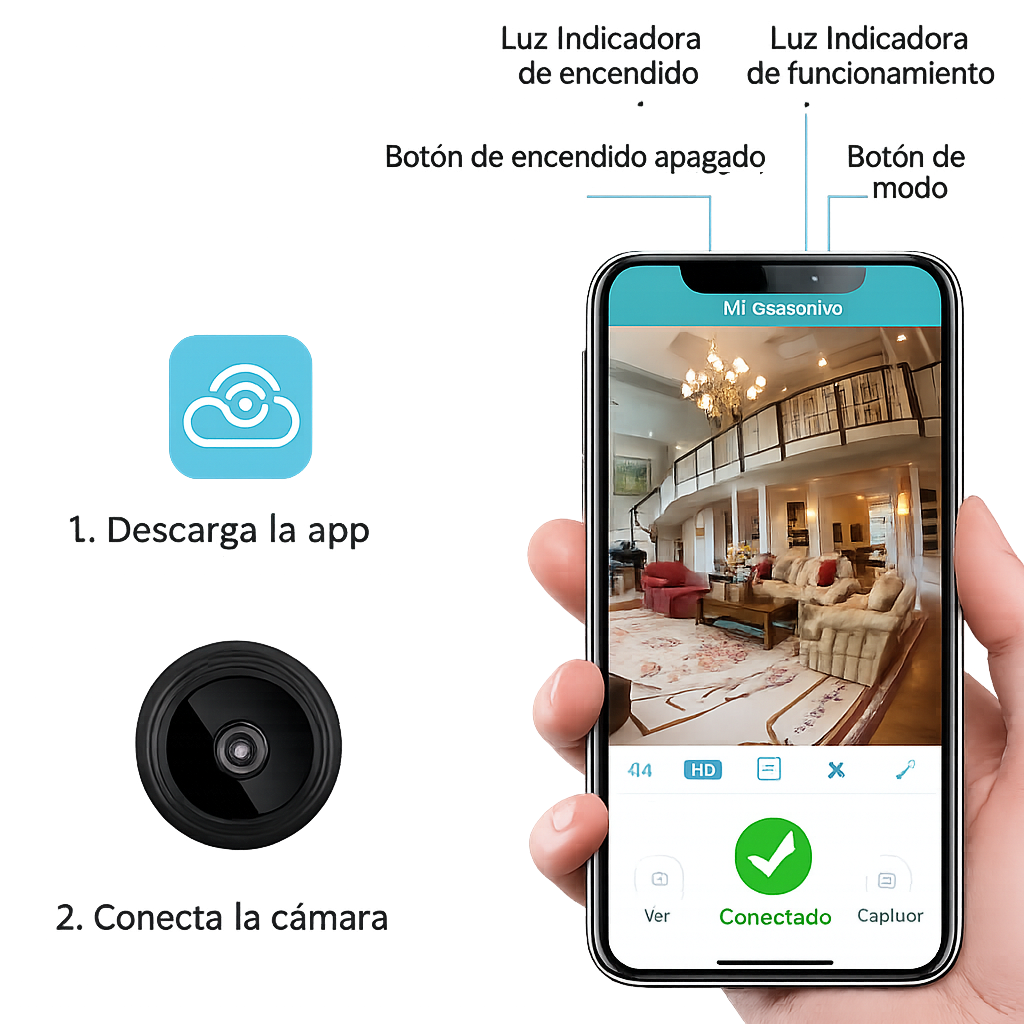 Promo 2x1 GhostCam | Vigila tu hogar desde cualquier lugar